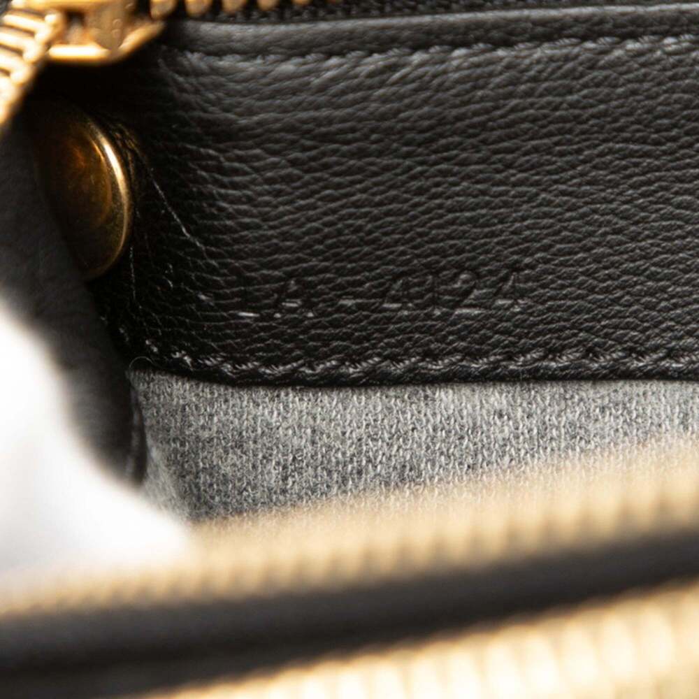 Celine Trio Crossbody Shoulder Bag in Black Leather for Women - Picture 6 of 6